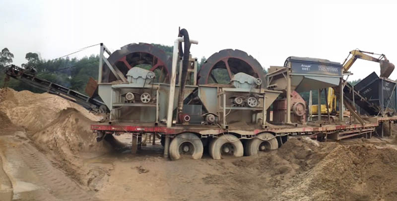 大型移動(dòng)式洗沙機(jī) 大型移動(dòng)式洗沙機(jī)