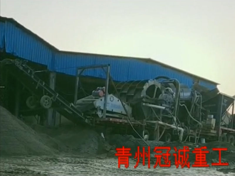 石粉洗沙機(jī)－洗石粉設(shè)備移動(dòng)式還是固定式好？移動(dòng)石粉洗砂機(jī)價(jià)格
