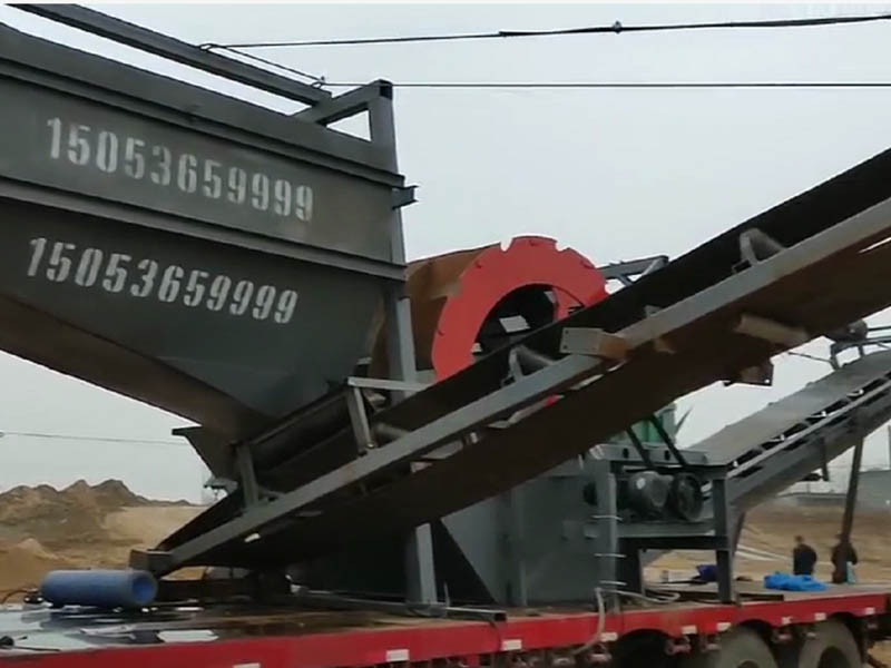 移動(dòng)洗砂流水線 移動(dòng)洗砂流水線