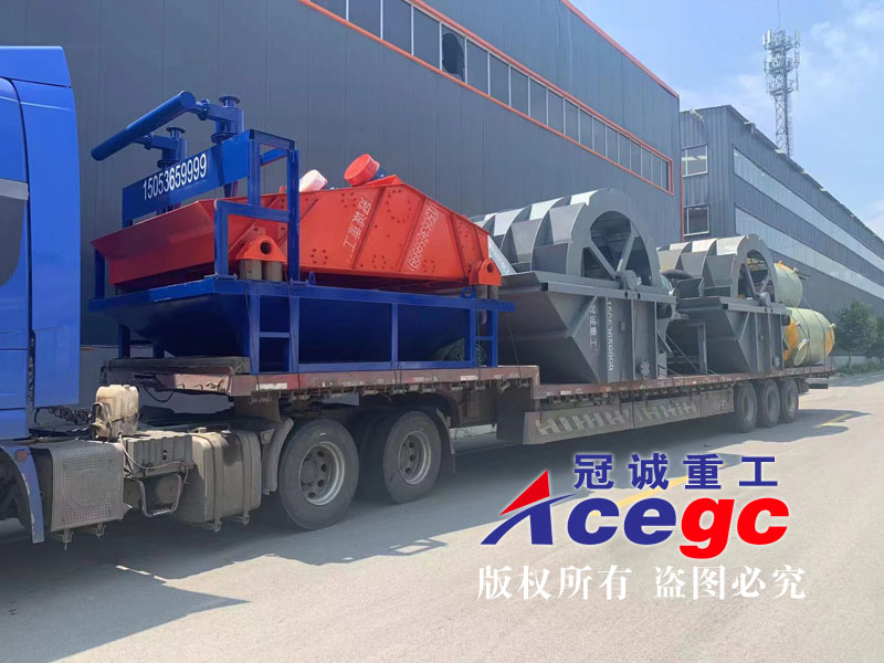 振動(dòng)篩洗石機(jī)+輪斗洗砂機(jī)發(fā)貨現(xiàn)場(chǎng) 振動(dòng)篩洗石機(jī)+輪斗洗砂機(jī)發(fā)貨現(xiàn)場(chǎng)