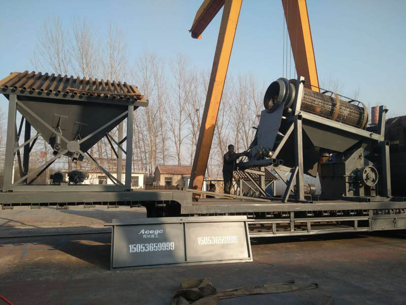 移動式破碎制砂洗沙一體設備 移動式破碎制砂洗沙一體設備