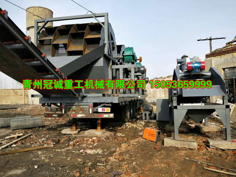 移動式破碎制砂洗沙一體設備 移動式破碎制砂洗沙一體設備