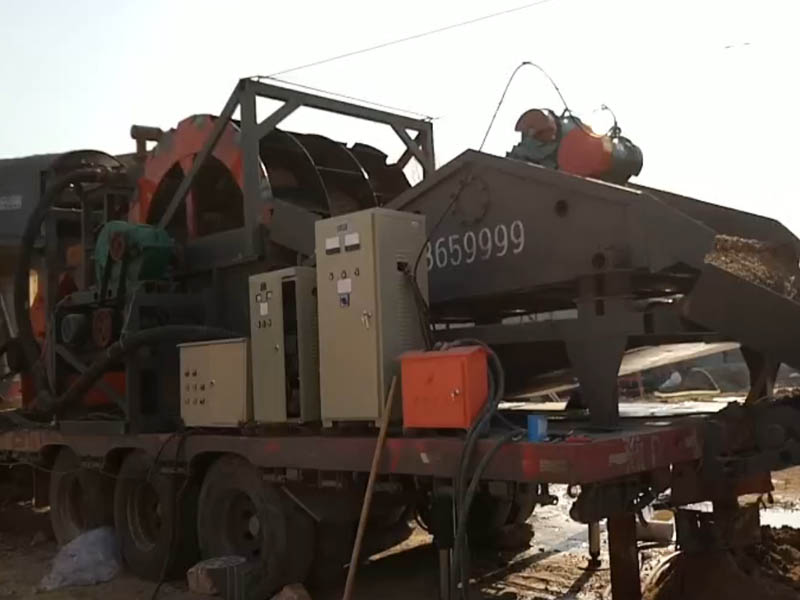 移動式破碎制砂洗沙機 移動式破碎制砂洗沙機
