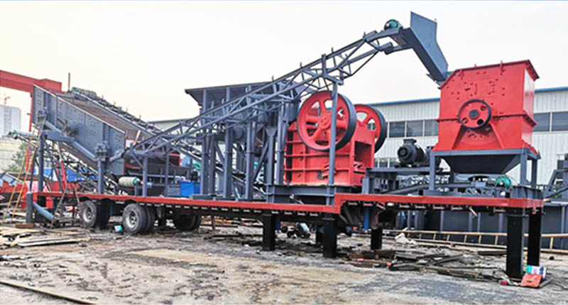 移動(dòng)式破碎制砂機(jī) 移動(dòng)式破碎制砂機(jī)