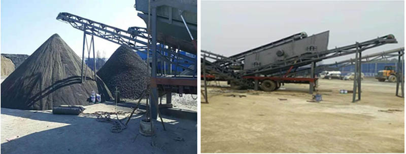 花崗巖移動(dòng)式破碎站 花崗巖移動(dòng)式破碎站