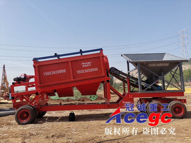 移動(dòng)滾筒篩洗砂機(jī) 移動(dòng)滾筒篩洗砂機(jī)
