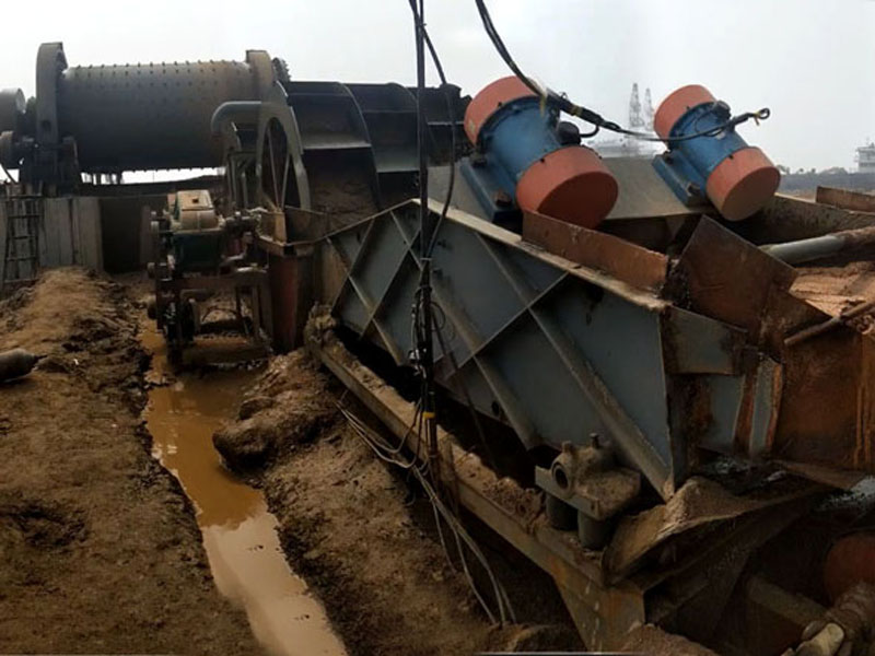 球磨制砂機(jī)+細(xì)沙回收脫水 球磨制砂機(jī)+細(xì)沙回收脫水