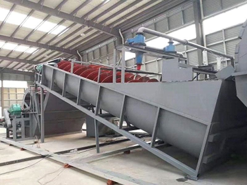 螺旋洗砂機生產(chǎn)線 螺旋洗砂機生產(chǎn)線