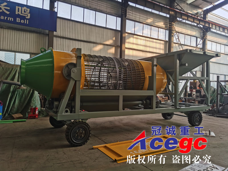 移動式滾筒洗沙機(jī) 移動式滾筒洗沙機(jī)