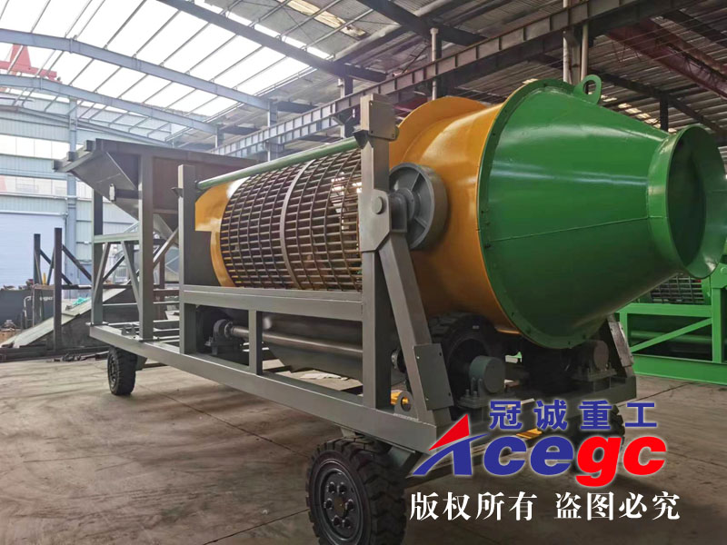 移動式滾筒洗沙機(jī) 移動式滾筒洗沙機(jī)