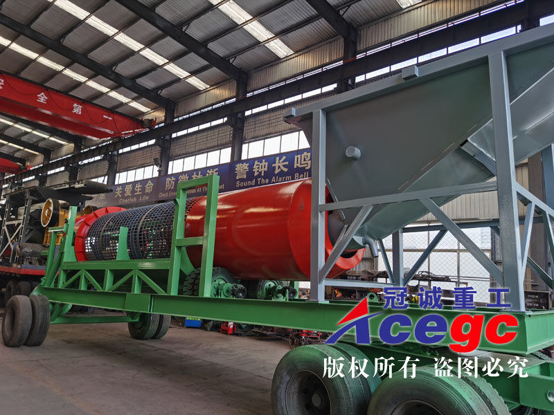 移動洗砂機 移動洗砂機