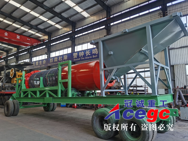 移動洗砂機 移動洗砂機