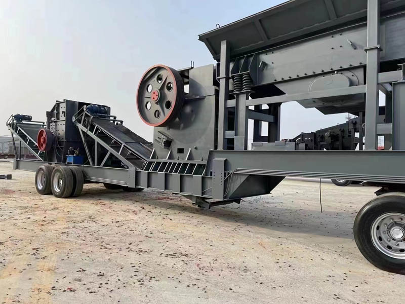 移動(dòng)式破碎制砂機(jī) 移動(dòng)式破碎制砂機(jī)