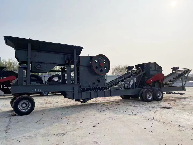 移動(dòng)式破碎制砂機(jī) 移動(dòng)式破碎制砂機(jī)