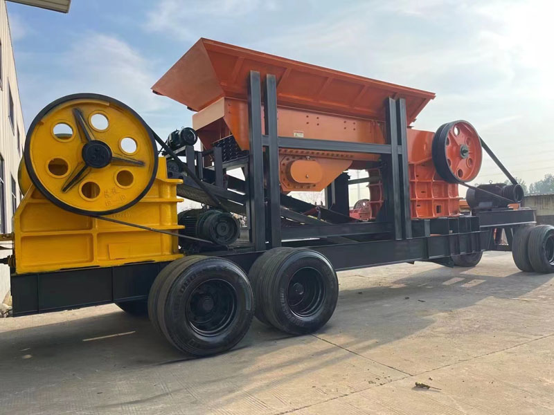 車載移動(dòng)破碎站 車載移動(dòng)破碎站